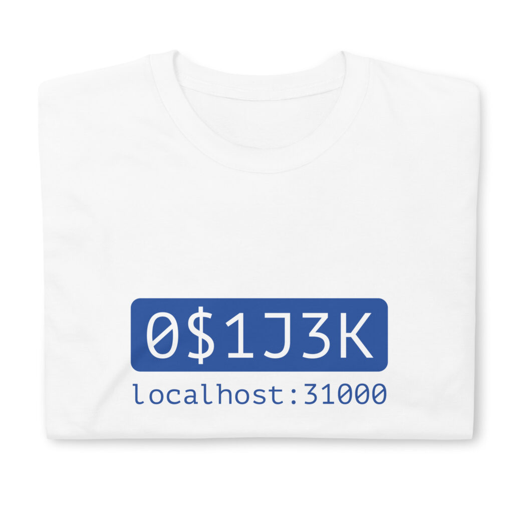 Majica - Osijek IT motiv localhost