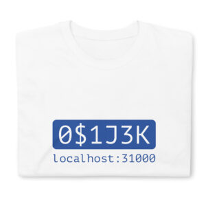Majica - Osijek IT motiv localhost